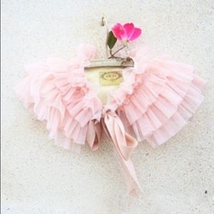 Joyfolie Gia ruffled capelet